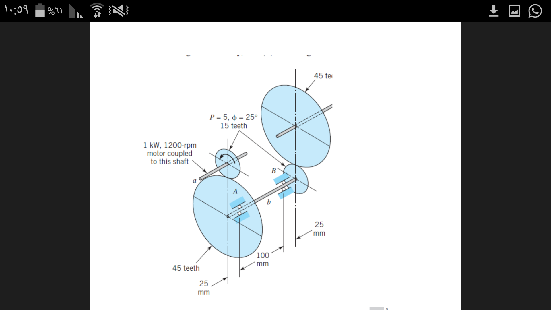 Solved Figure Shows A Two-stage Gear Reducer. Identical | Chegg.com