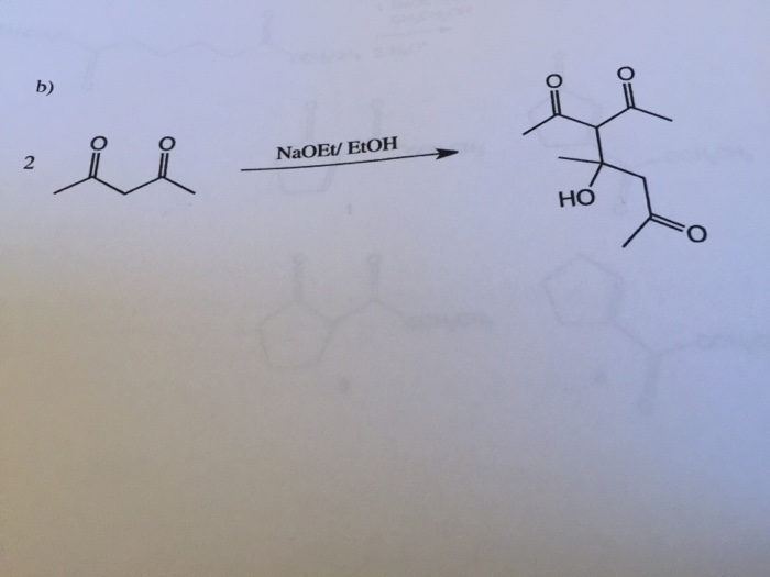 Solved Need help finding the mechanism for this | Chegg.com