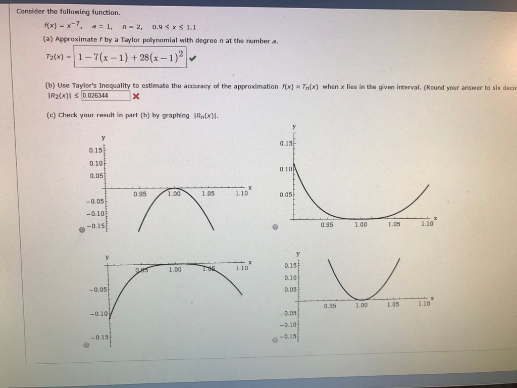 Solved Consider The Following Function F X X 7 A