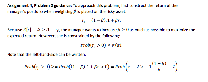 Problem 2. (10 points) Suppose the manager of a firm | Chegg.com