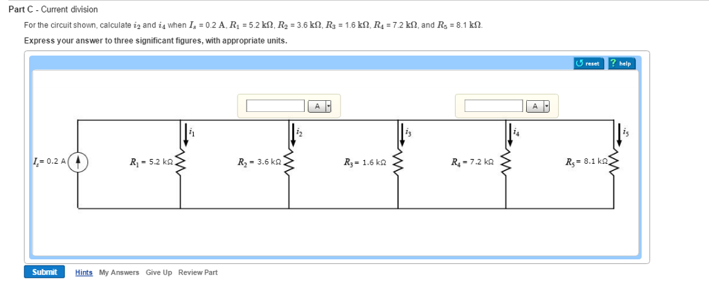 Solved Voltage and Current Division Learning Goal: To | Chegg.com