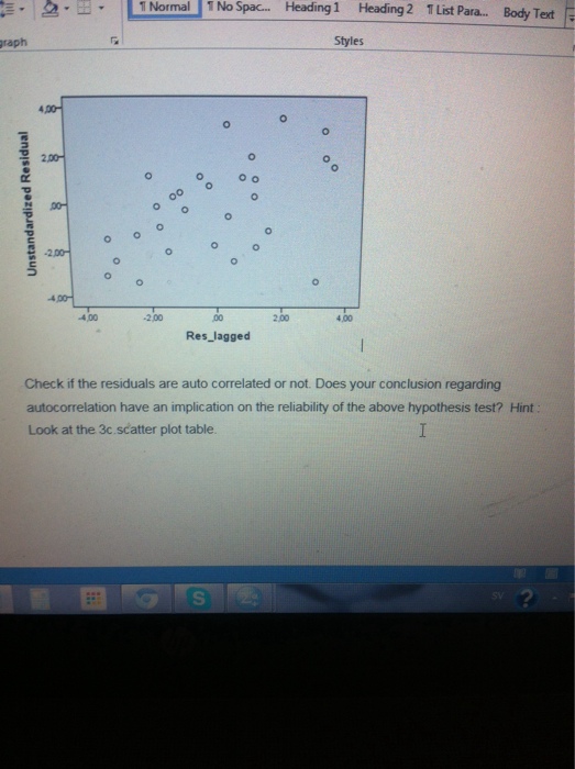Solved Residuals Statistics Minimum Maximum Mean Std Chegg
