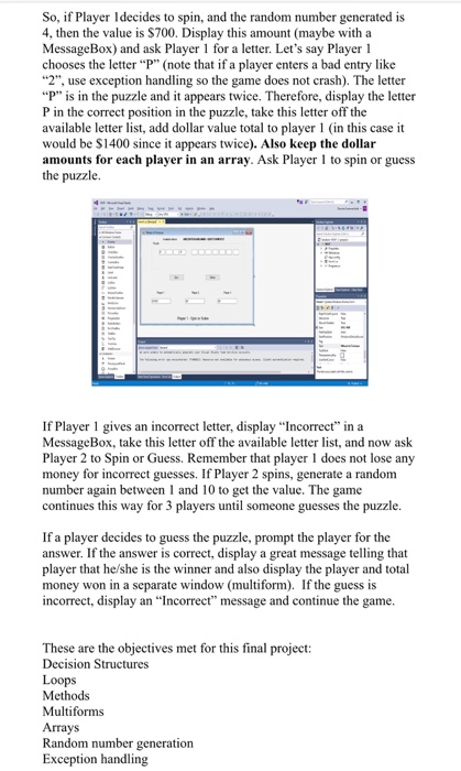 Solved C# Windows Forms Visual Studios You Are To Create The | Chegg.com