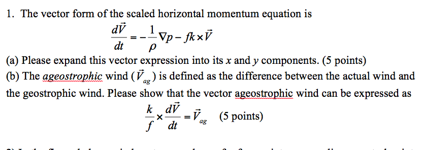 the-vector-form-of-the-scaled-horizontal-momentum-chegg