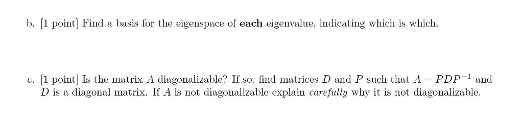 Solved Solve the following problems, showing any necessary | Chegg.com