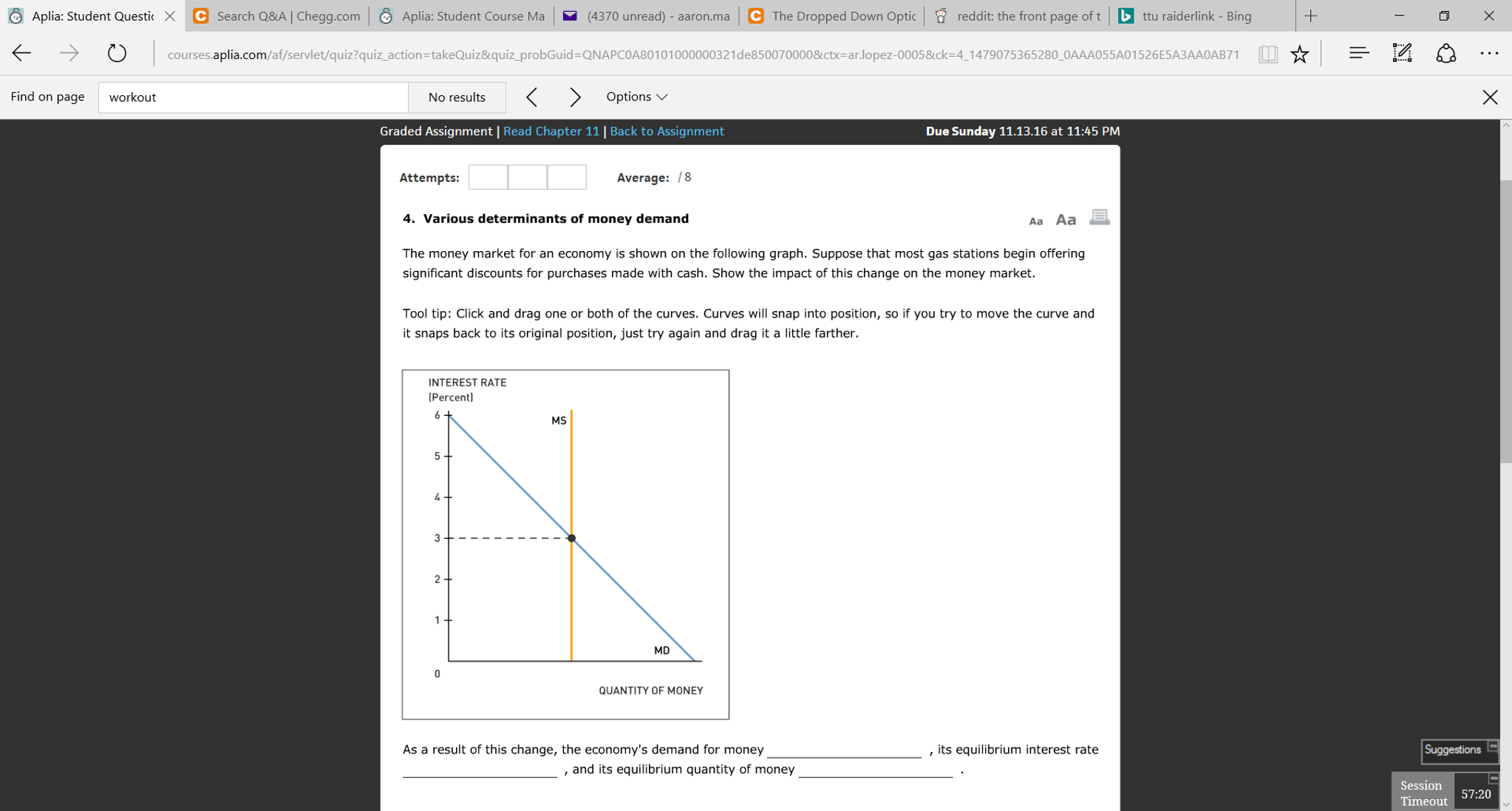 solved-the-money-market-for-an-economy-is-shown-on-the-chegg