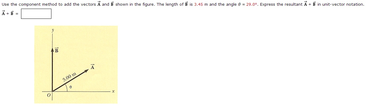 solved-use-the-component-method-to-add-the-vectors-a-righ-chegg