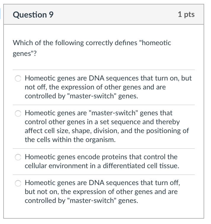 Solved Question 10 1 pts Which of the following is NOT | Chegg.com
