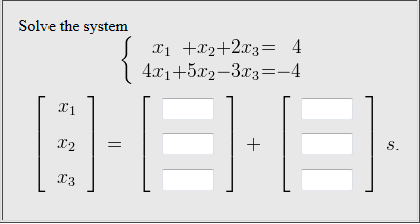 Solved Solve The System | Chegg.com