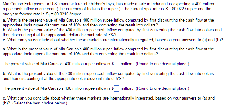 400 million deals dollars in rupees