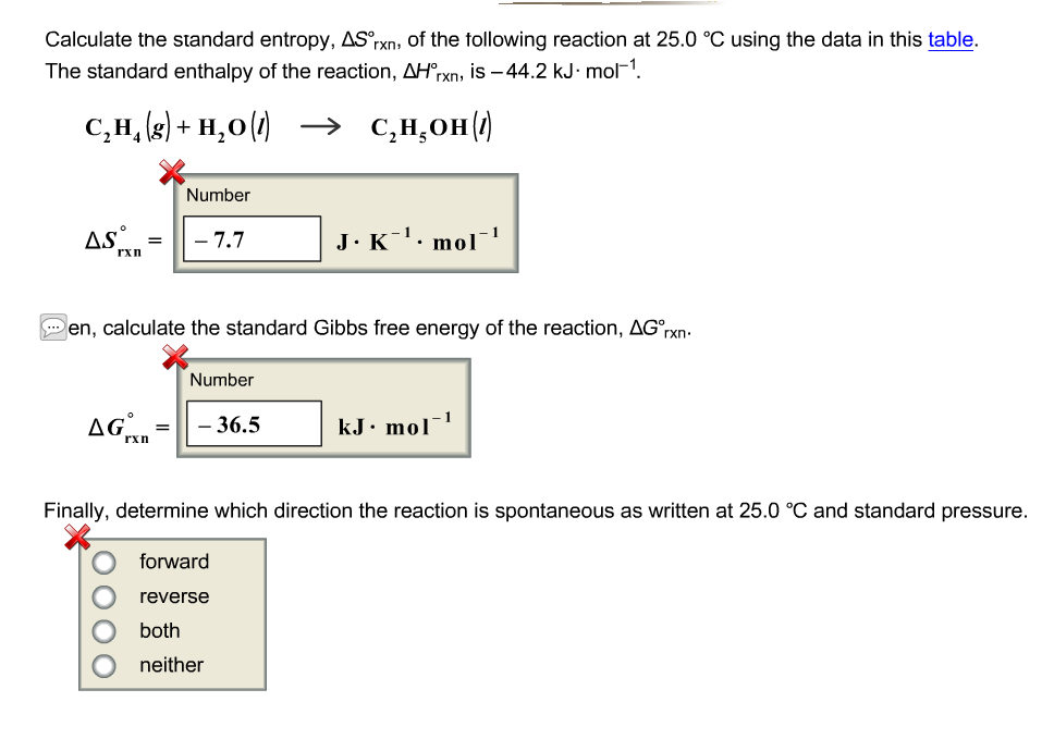 calculate Î´sâˆ˜rxn for the balanced chemical equation
