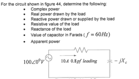 Solved For the circuit shown in figure 44, determine the | Chegg.com