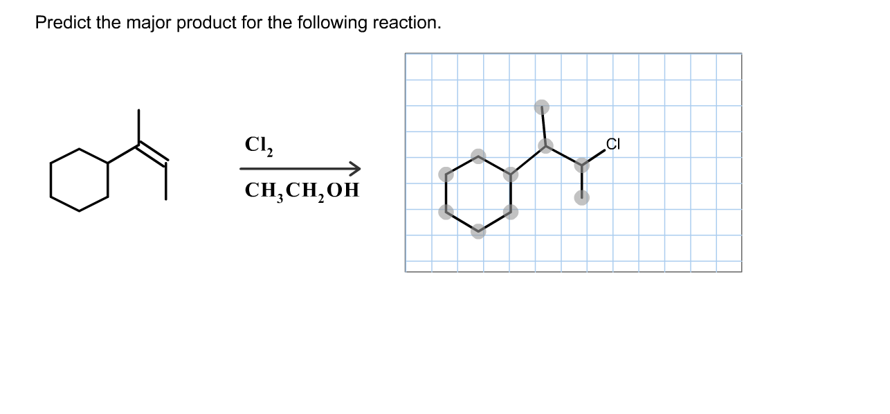 Solved Draw the neutral organic starting material. Predict