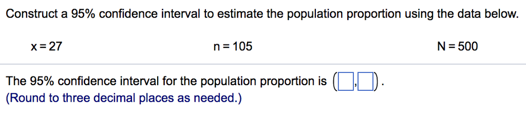 Solved Construct A 95% Confidence Interval To Estimate The | Chegg.com