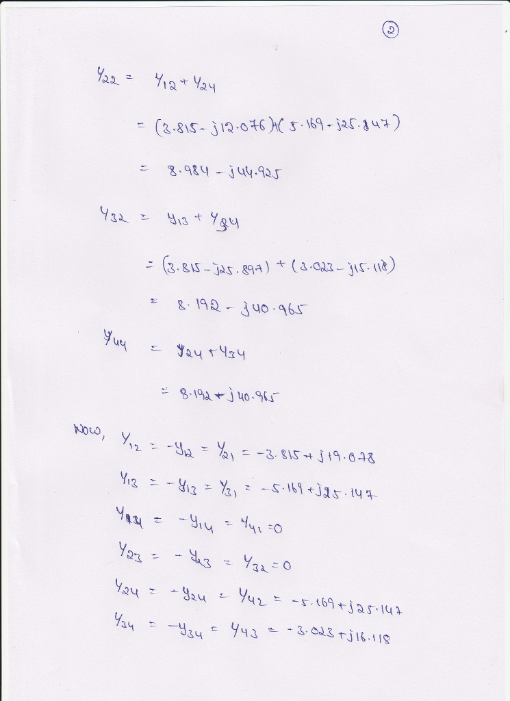 Solved (40 points) Figure 3 shows the one-line diagram of a | Chegg.com