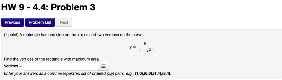 Solved HW 9- 4.4: Problem 3 Previous Problem List Next (1 | Chegg.com
