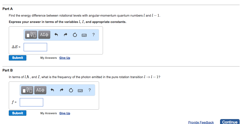 Solved Find The Energy Difference Between Rotational Levels | Chegg.com