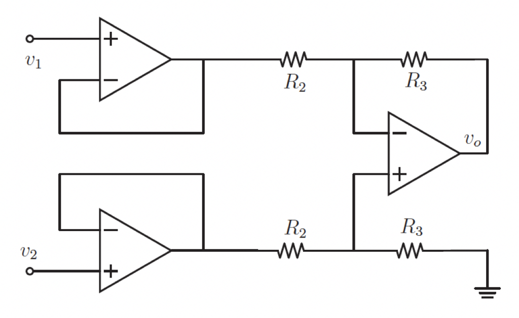 Solved An instrumentation (or instrumentation) amplifier is | Chegg.com