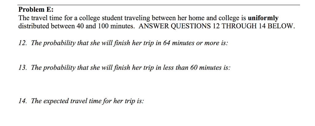 Solved Hi, Could you please help me solve Problems A to M | Chegg.com
