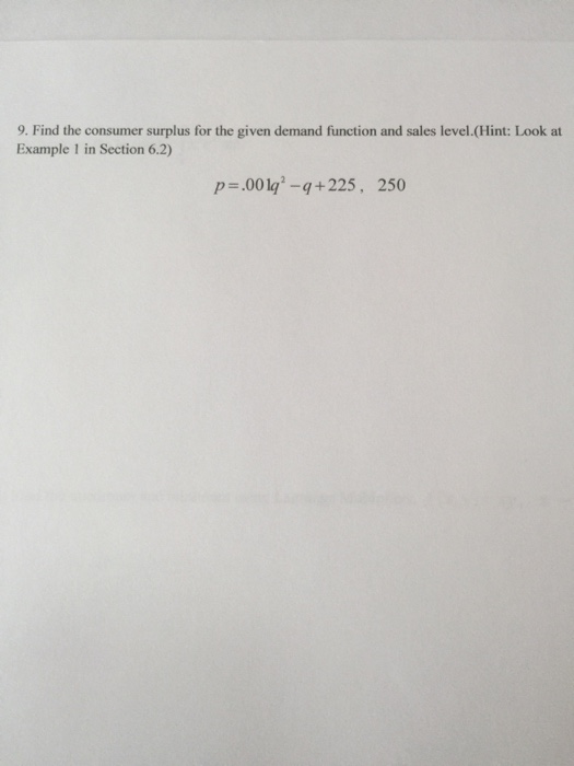 solved-find-the-consumer-surplus-for-the-given-demand-chegg