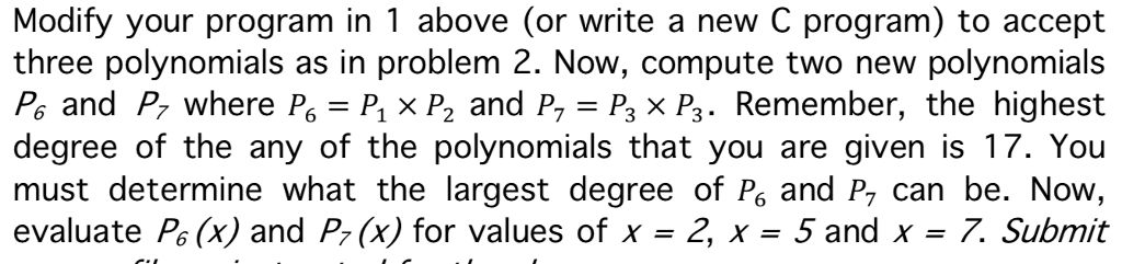 Solved Modify your program in 1 above (or write a new C | Chegg.com