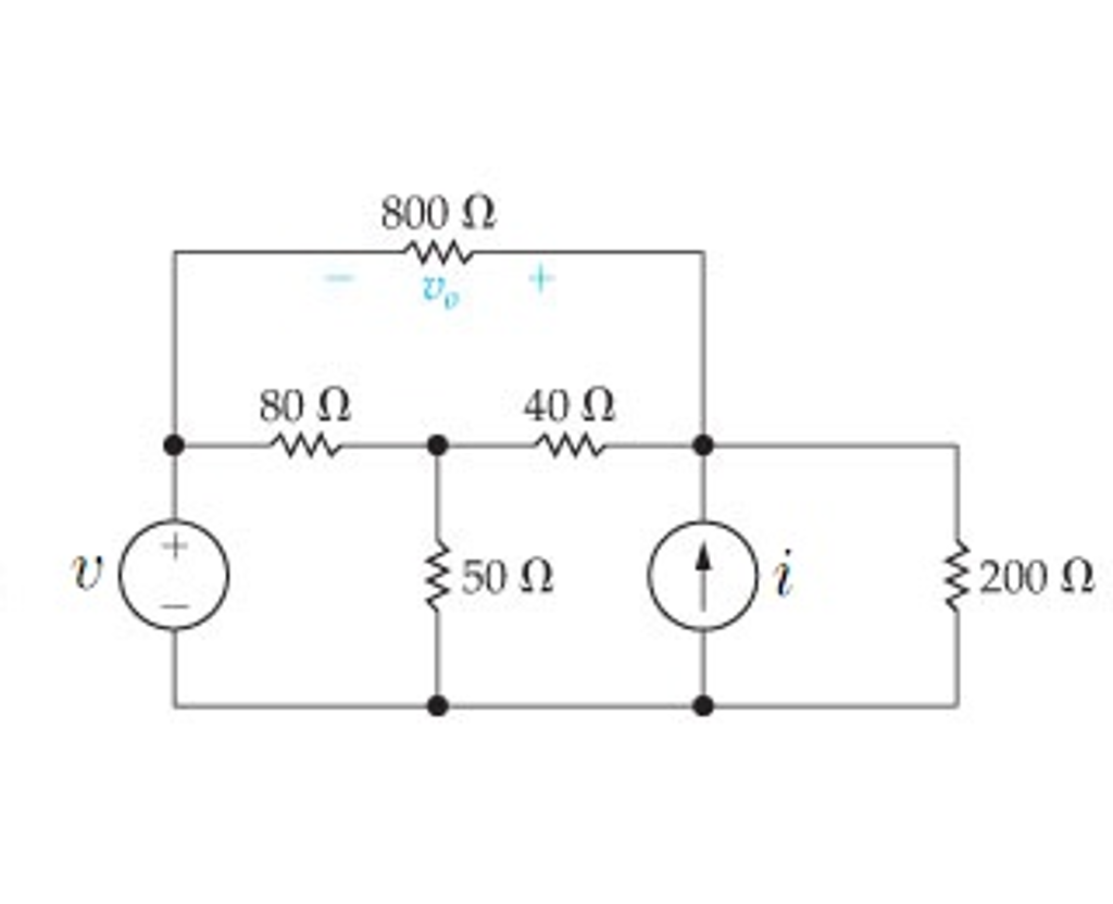 Solved Problem 4.23 Use the node-voltage method to find | Chegg.com