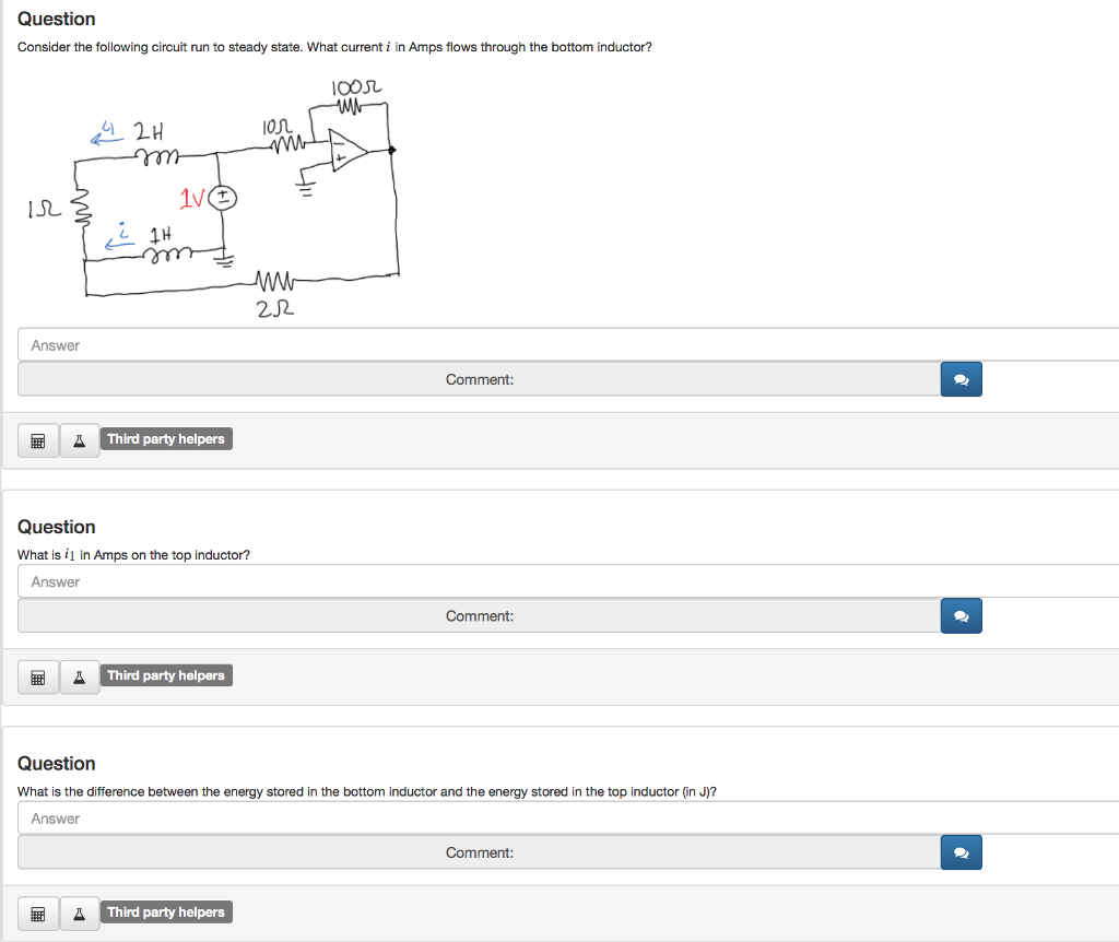 Solved Consider the following circuit run to steady state. | Chegg.com