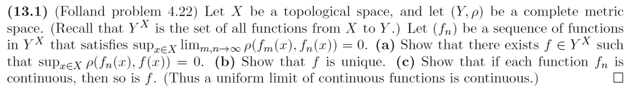 Solved 13.1 Real (Mathematical) Analysis. Point Set | Chegg.com