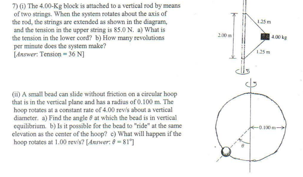 solved-i-the-4-00-kg-block-is-attached-to-a-vertical-rod-chegg