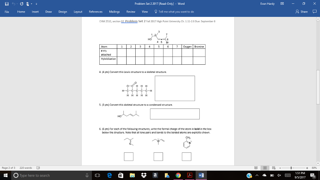 Drawing Lewis Structures In Word