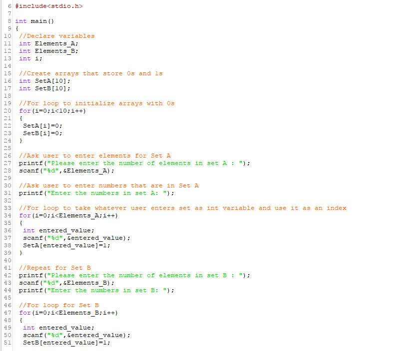 Solved 6 #include 7 8 int main () 10 //Declare variables 11 | Chegg.com