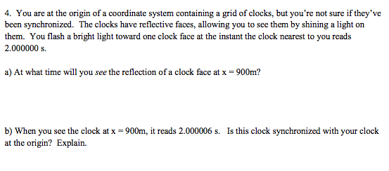 Solved 4. You are at the origin of a coordinate system | Chegg.com