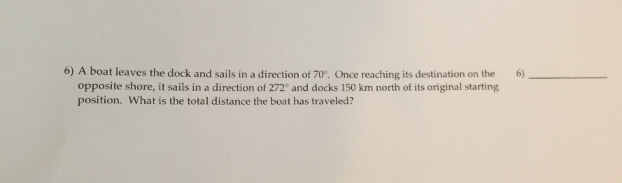 solved-a-boat-leaves-the-dock-and-sails-in-a-direction-of-70-chegg