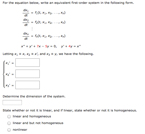 Solved For the equation below, write an equivalent | Chegg.com