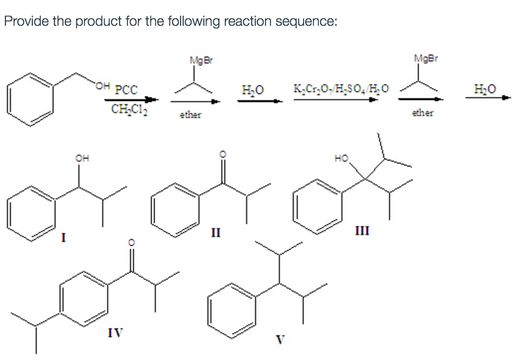 Solved Provide The Product For The Following Reaction Chegg