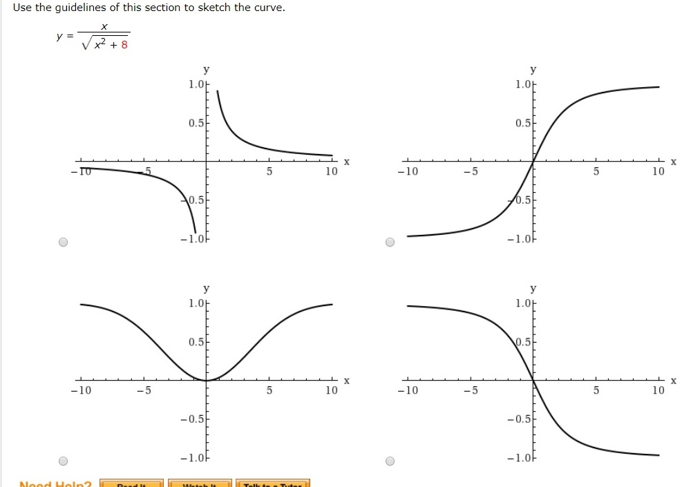 Solved Use the guidelines of this section to sketch the | Chegg.com