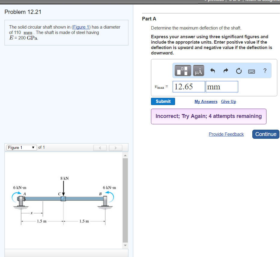 Solved The solid circular shaft shown in (Figure 1) has a | Chegg.com