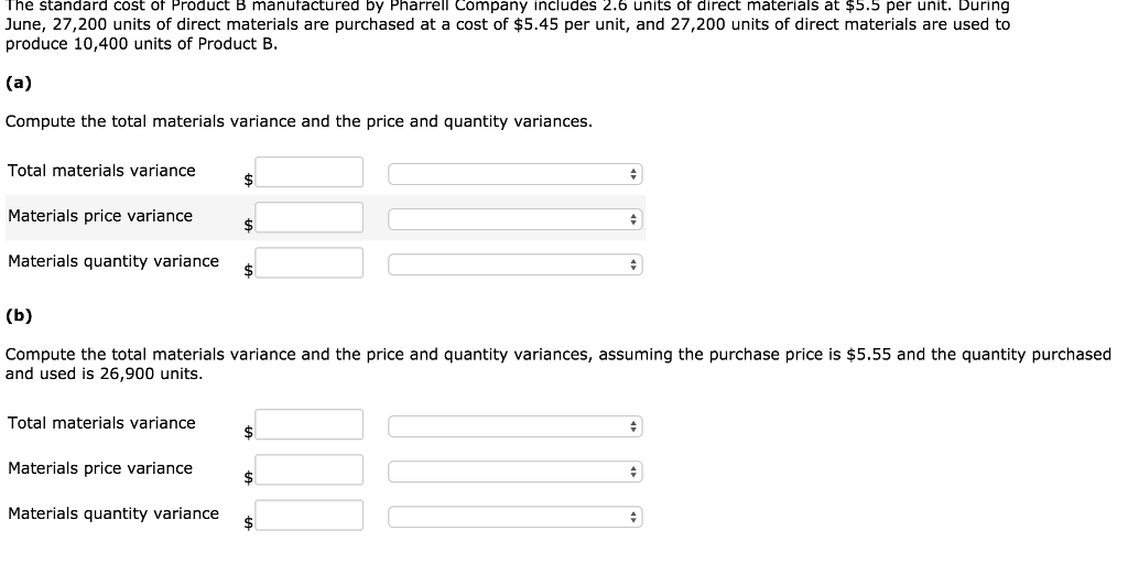 solved-the-standard-cost-or-product-a-manufactured-by-chegg