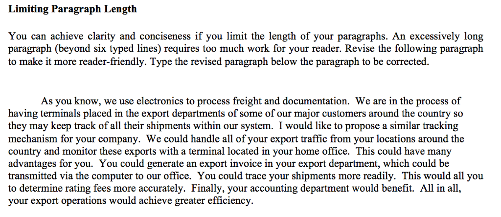 essay paragraph limit