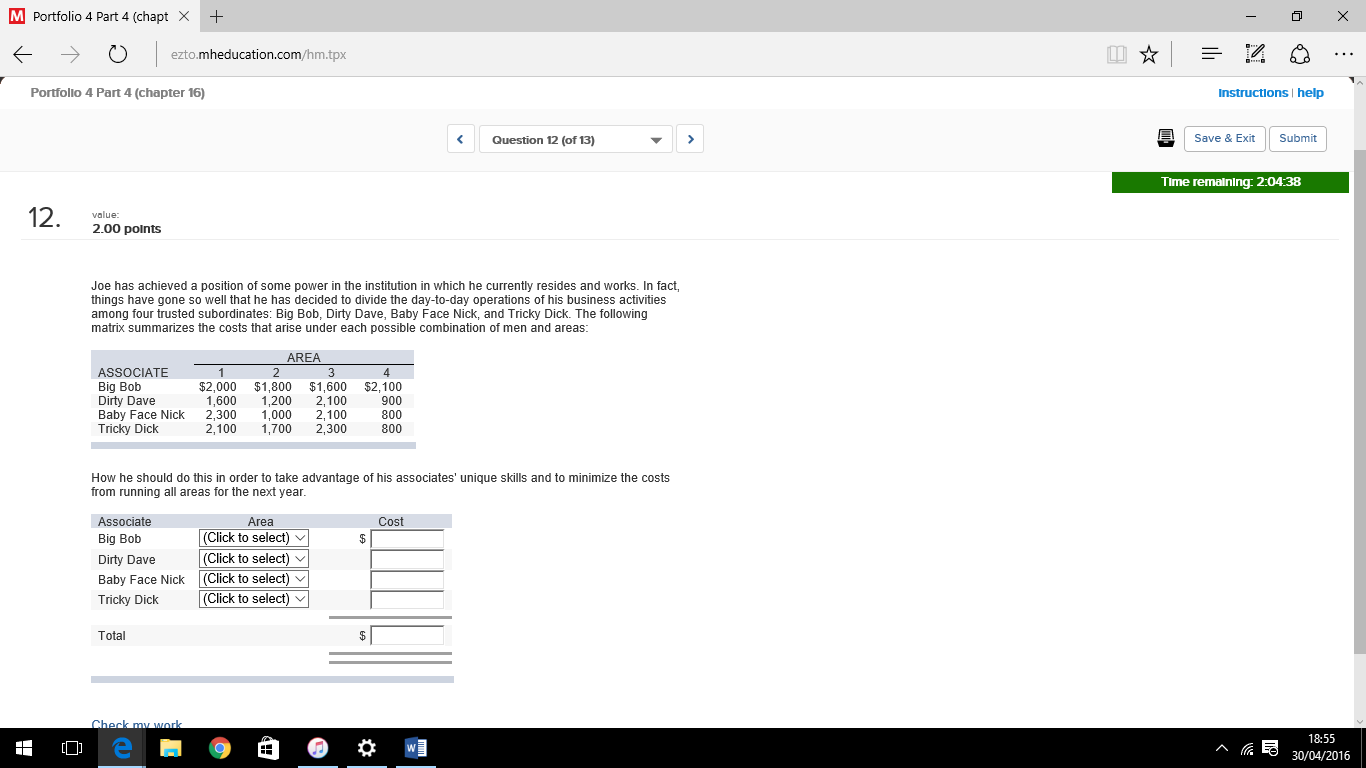 The following table contains information regarding | Chegg.com