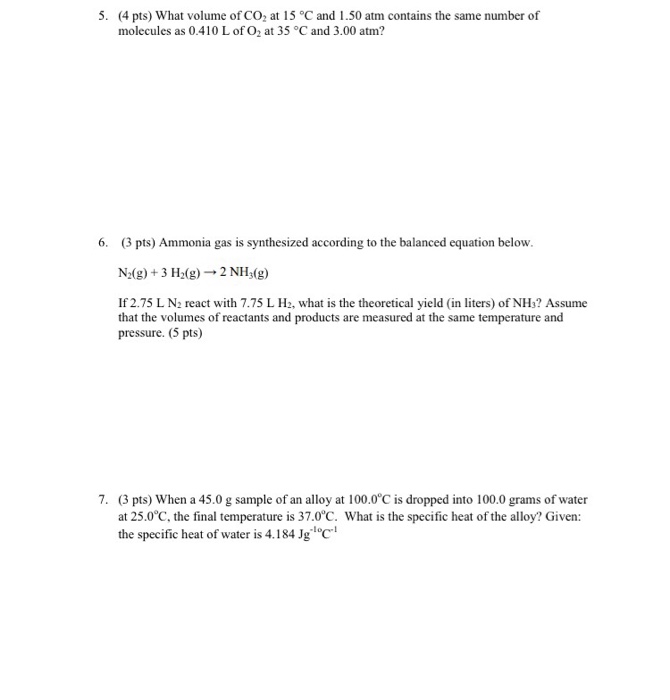 Solved I. (2 pts EACH) Predict the electron pair geometry | Chegg.com