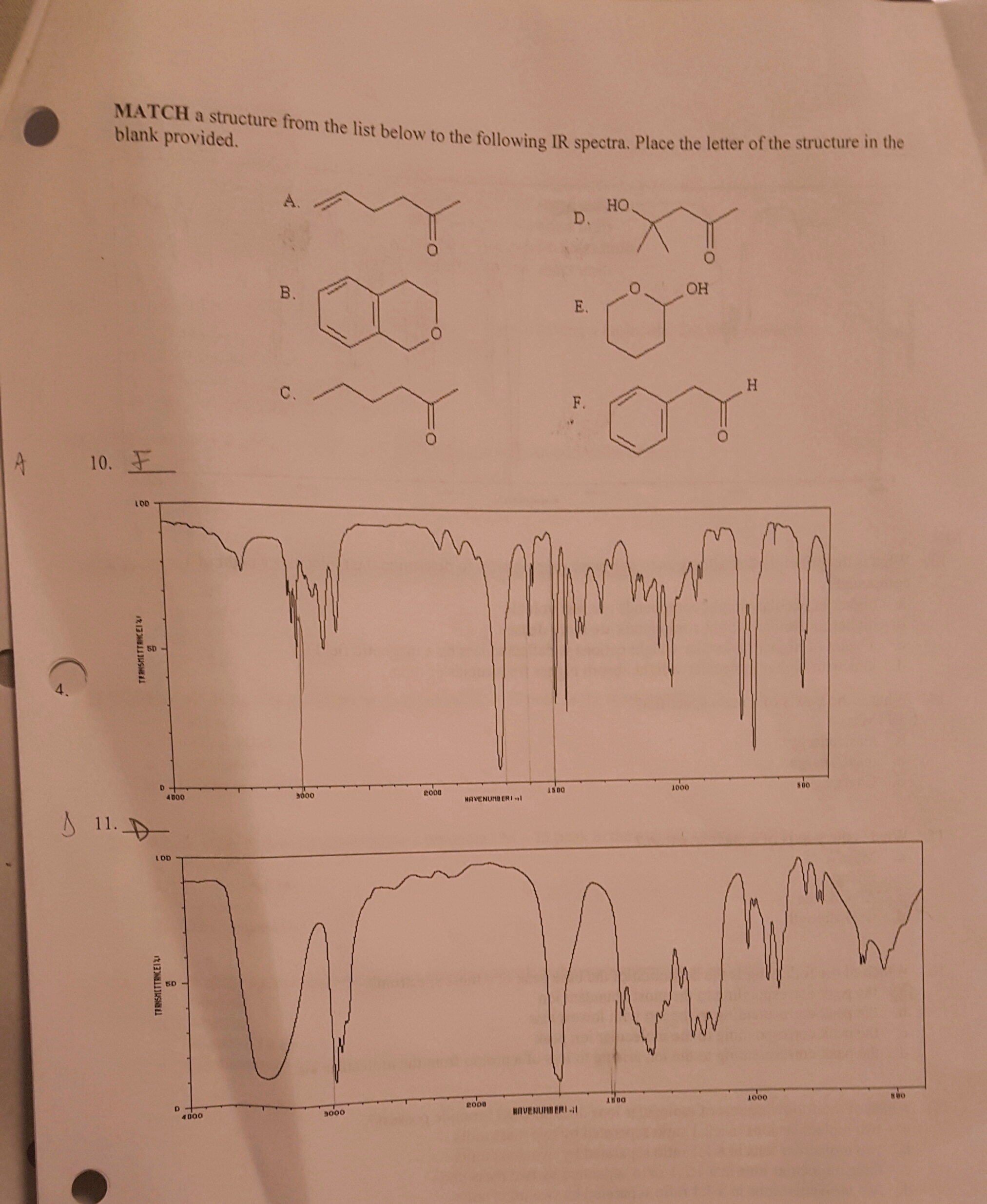 Solved MATCH a structure from the list below to the | Chegg.com