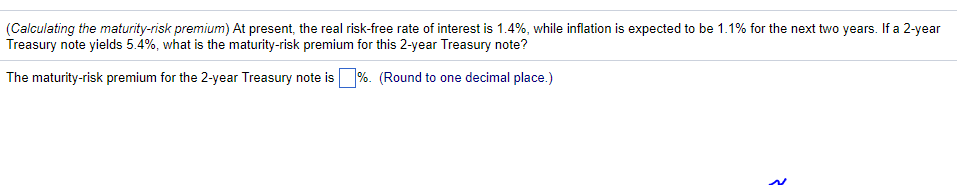 solved-calculating-the-maturity-risk-premium-at-present-chegg