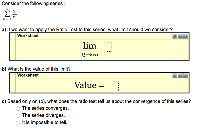 What Does The Ratio Test Tell Us