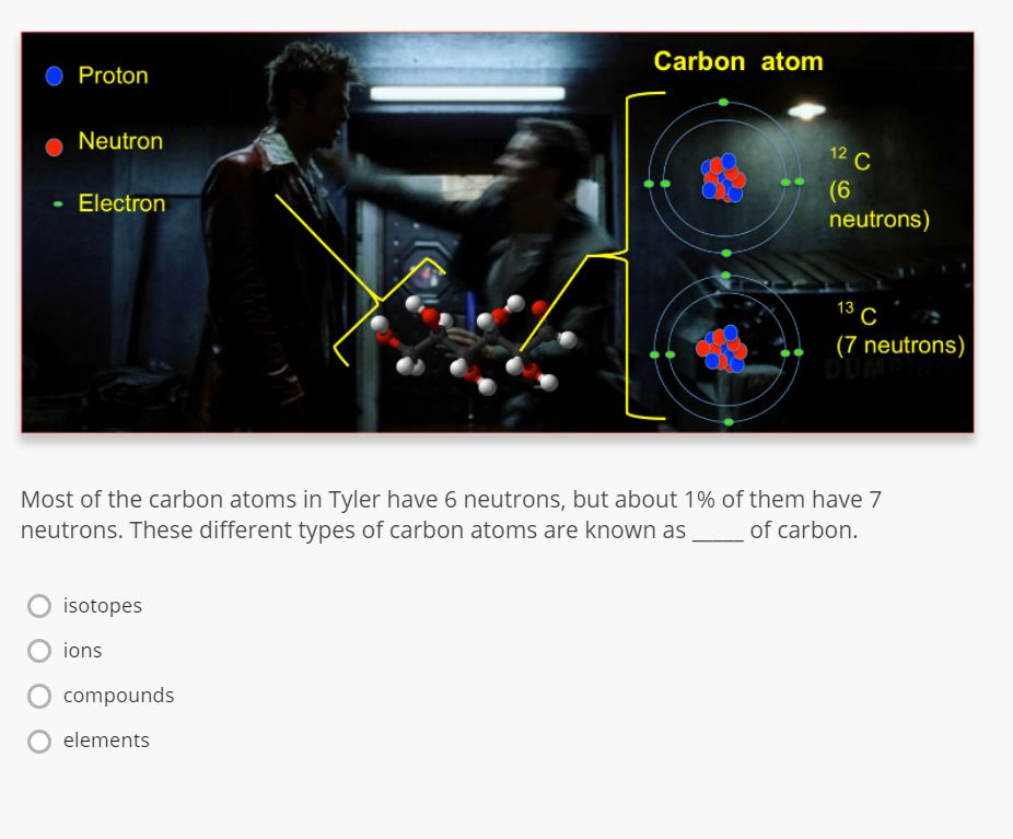 proton and neutron of carbon 12