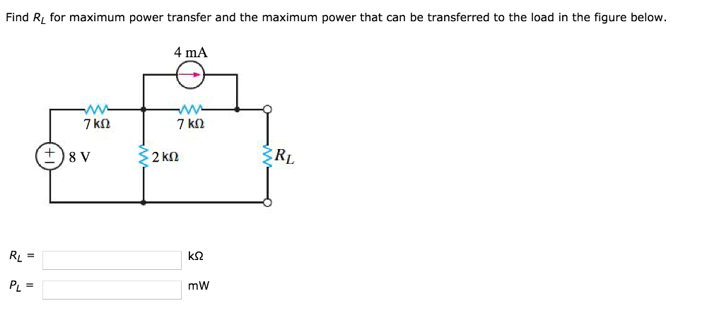 Solved Find Ri for maximum power transfer and the maximum | Chegg.com