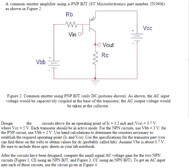 bjt transistor calculations