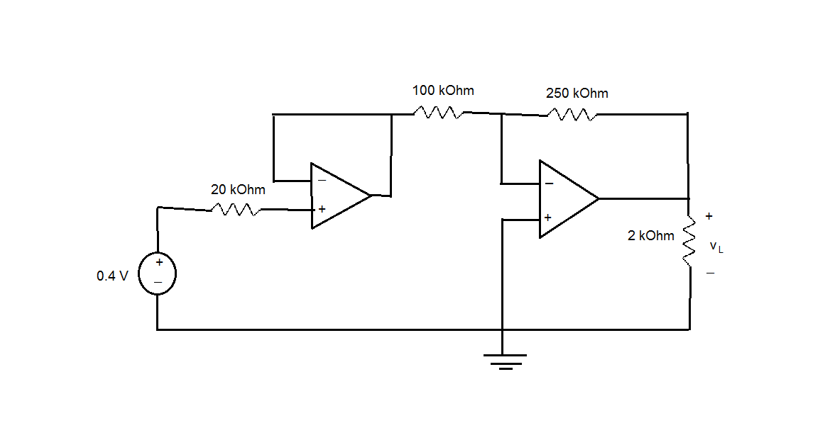 Solved Find the load voltage VL in the following circuit. | Chegg.com
