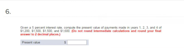 5 Percent Interest Rate 5 Percent Interest Rate