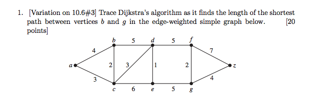 Solved 7. Find a coloring for the graph in Problem #1, and | Chegg.com